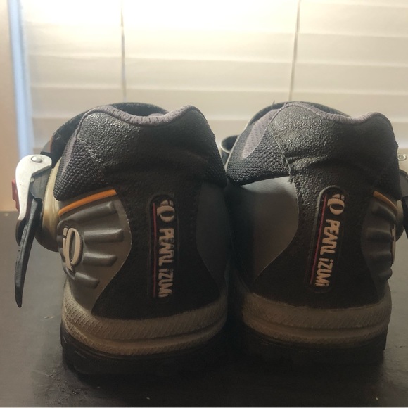 Pearl Izumi X-Alp Enduro Men’s Black Orange Silver Cycling Shoes Size EU 40/7US - Picture 6 of 12